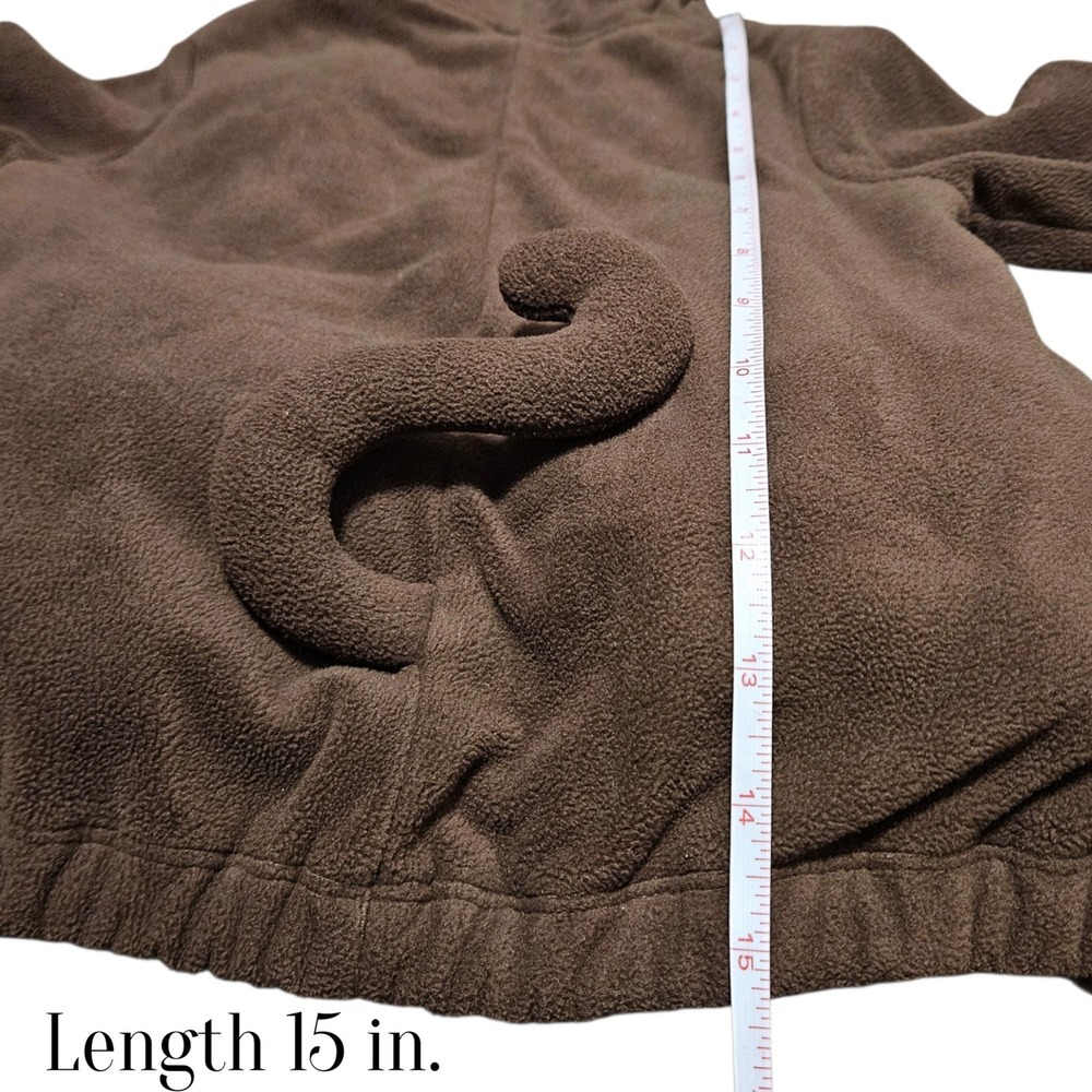 Carter's 24M Monkey Costume 2 Piece Brown Fleece Hoodie Pants Halloween - Picture 10 of 13